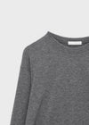 Shunt Slub Lettering Long Sleeve Tee