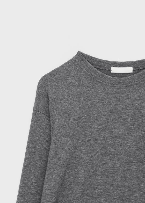 Shunt Slub Lettering Long Sleeve Tee