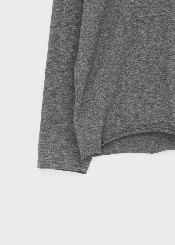 Shunt Slub Lettering Long Sleeve Tee