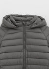 (UNISEX) Cork Two-Way Wellon Lightweight Padded Jacket
