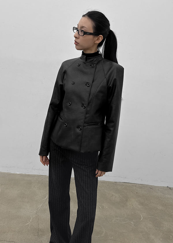 Lenka Double Leather Jacket