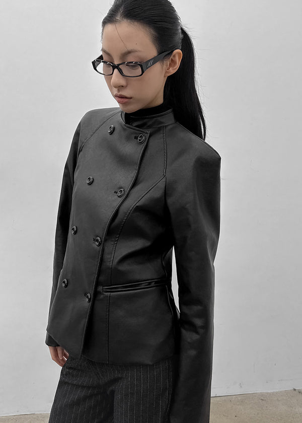 Lenka Double Leather Jacket