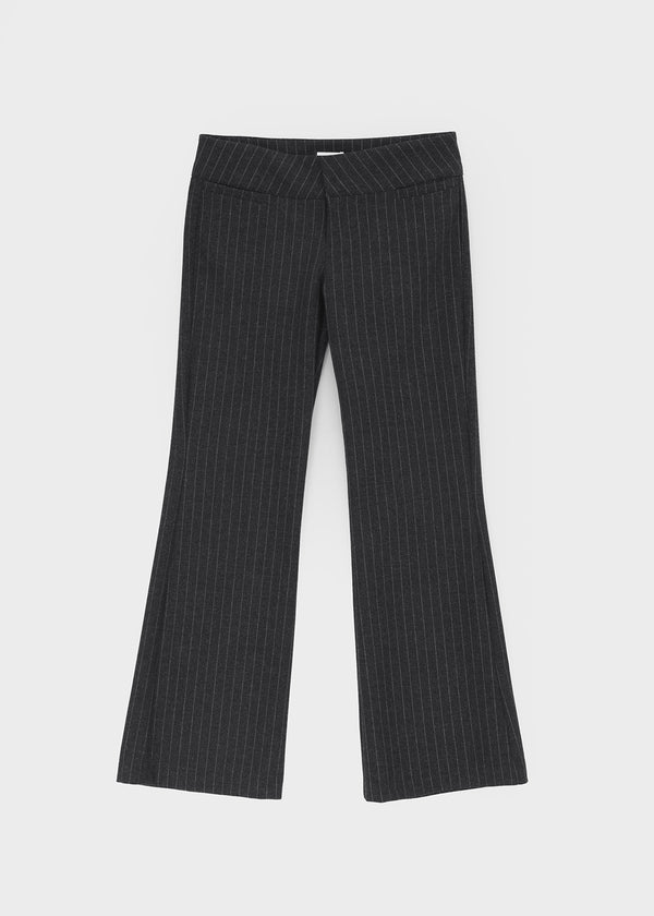 Fanis Low-waist Wool Bootcut Slacks