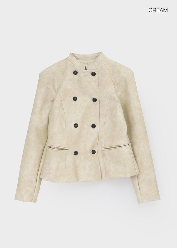 Lenka Double Leather Jacket