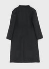 Pennyol Quilted Wool Long Coat (50% Wool)