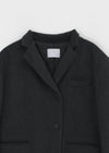 Pennyol Quilted Wool Long Coat (50% Wool)