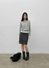 Tanker Lambswool V-neck Knit