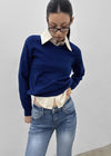 Tanker Lambswool V-neck Knit