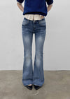 Creeby Soft Low-Waist Bootcut Denim Pants