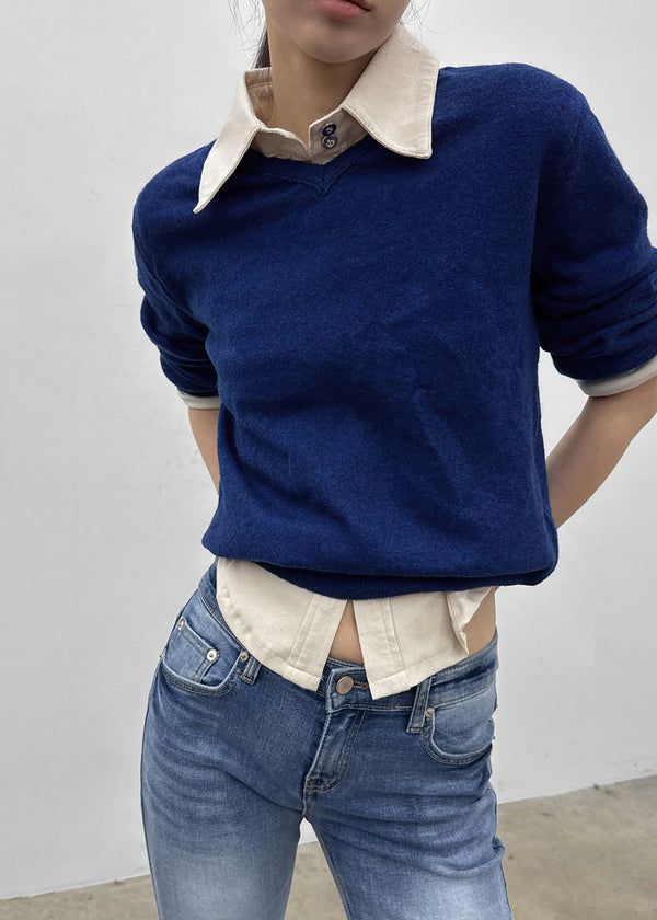 Creeby Soft Low-Waist Bootcut Denim Pants