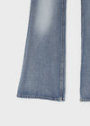 Creeby Soft Low-Waist Bootcut Denim Pants