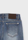 Creeby Soft Low-Waist Bootcut Denim Pants