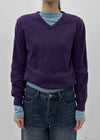 Tanker Lambswool V-neck Knit