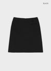 Kansha Low-waist Pocket Midi Skirt