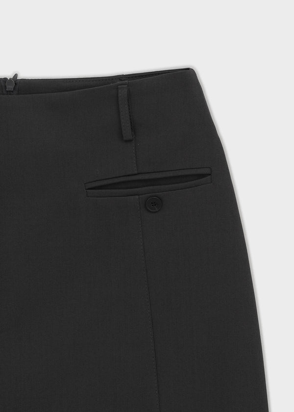 Kansha Low-waist Pocket Midi Skirt
