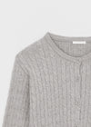 Cool cable knit cardigan