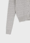 Cool cable knit cardigan