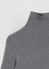 Pounon 3/4 length high neck knit