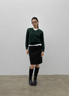 Tanker Lambswool V-neck Knit