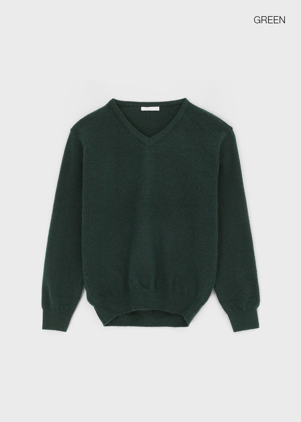 Tanker Lambswool V-neck Knit