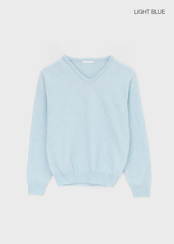 Tanker Lambswool V-neck Knit