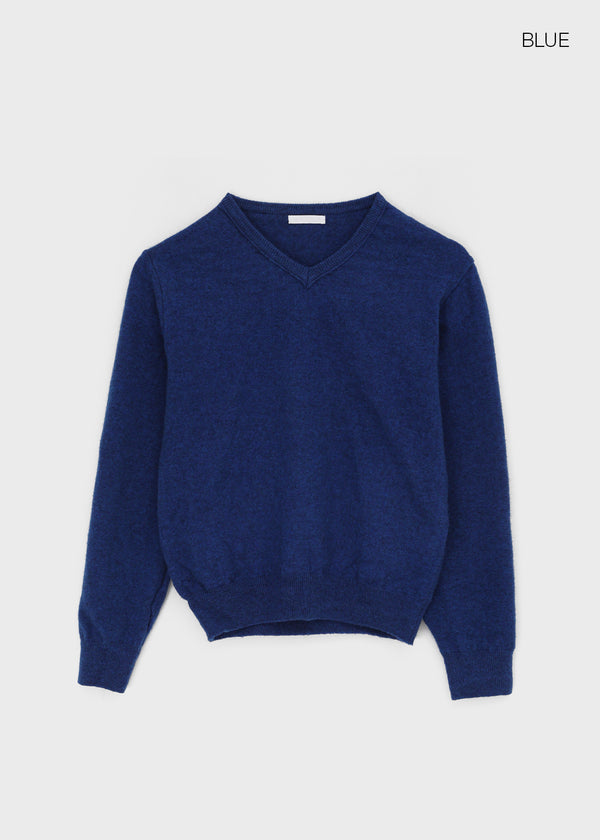 Tanker Lambswool V-neck Knit