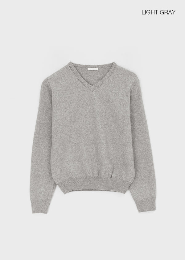 Tanker Lambswool V-neck Knit