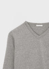Tanker Lambswool V-neck Knit