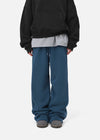 [B-BASIC] Heavy Cotton Wide Two-Way Pants
