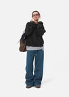 [B-BASIC] Heavy Cotton Wide Two-Way Pants
