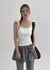 Doelt Henry Neck Lace Sleeveless (Built-in Cap)