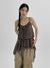 Gamento Check Frill Sleeveless