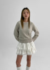 [MADE] STENNE ROND TRICOT LAINE 50%