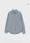 Obhi Stripe Overfit Shirt