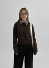 [MADE] STENNE ROND TRICOT LAINE 50%