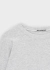 [B-BASIC] Sudadera estándar con sobreajuste de manga larga