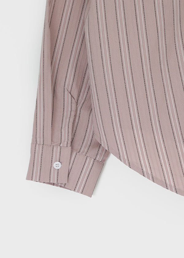Obhi Stripe Overfit Shirt