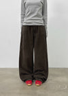 Franno Basic Wide Corduroy Pants