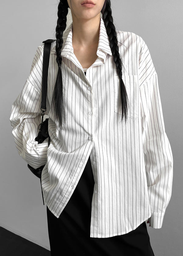 Obhi Stripe Overfit Shirt