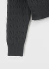 [MADE] Áo khoác len có mũ Verno Cable Zip-up 60% cotton