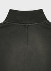 [MADE] Deflat SET - Sudadera de cuello alto con cremallera lavada