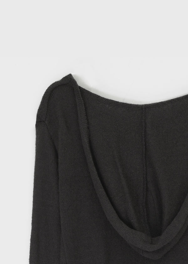 [MADE] MORHAM MOHAIR HOOD KNIT