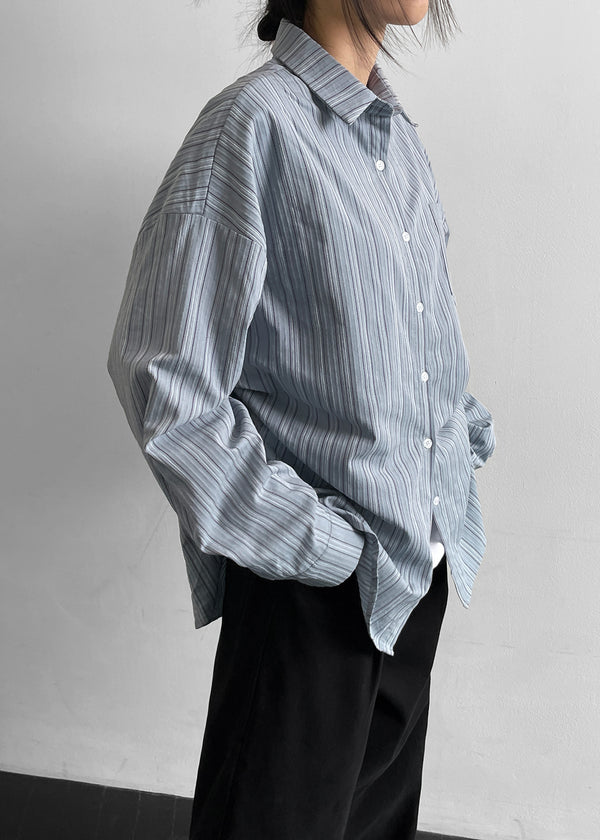 Obhi Stripe Overfit Shirt