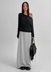 Derrell Banding Maxi Long Skirt