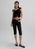 Pucha Low Raw Denim Capri Pants
