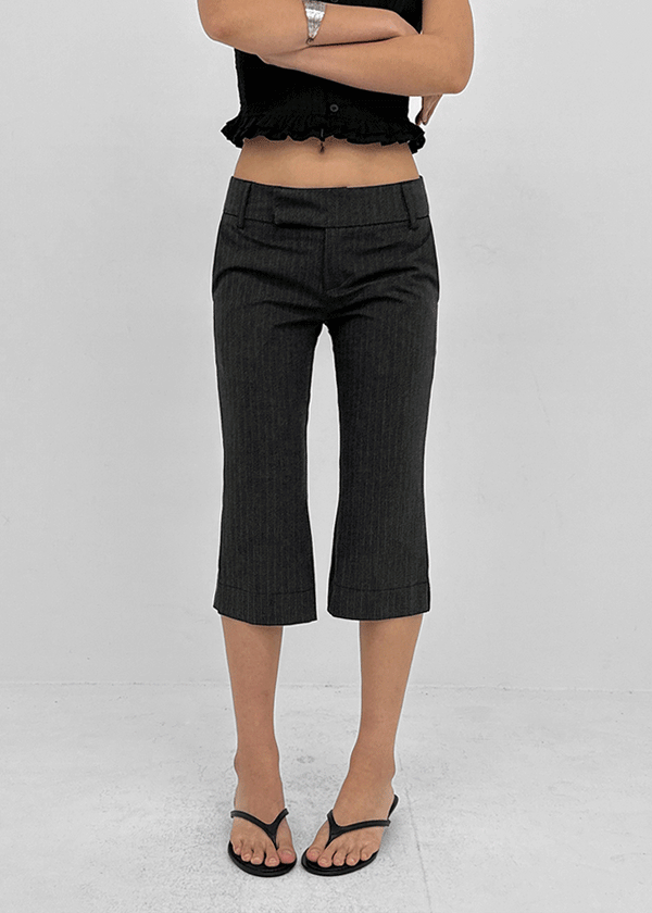 Hanyo Striped Capri Pants