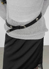 Hotting Stud Leather Belt