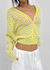 Hottin Striped Bamboo Knit Cardigan