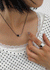 Woven Bold Silver Open Ring