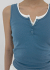 Bigiron Henley Neck Sleeveless